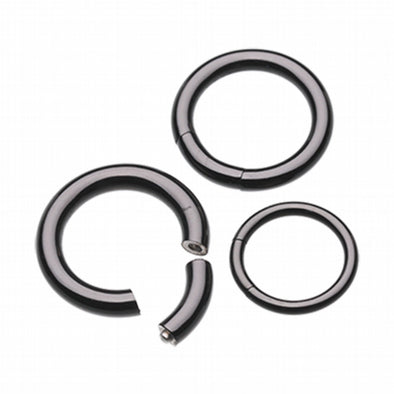 Colorline PVD Segmented Captive Bead Ring-WildKlass Jewelry