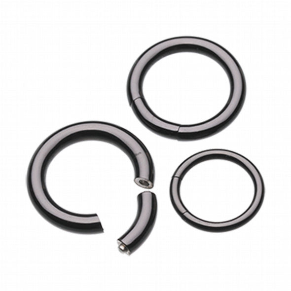 Colorline PVD Segmented Captive Bead Ring-WildKlass Jewelry