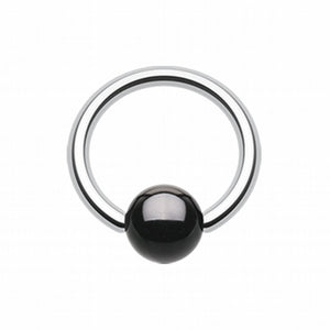 Colorline PVD Ball Ends Steel Captive Bead Ring-WildKlass Jewelry