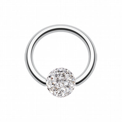 Multi-Sprinkle Dot Multi Gem Captive Bead Ring-WildKlass Jewelry