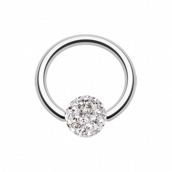 Multi-Sprinkle Dot Multi Gem Captive Bead Ring-WildKlass Jewelry