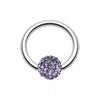Multi-Sprinkle Dot Multi Gem Captive Bead Ring-WildKlass Jewelry