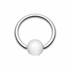 UV Acrylic Ball Top Captive Bead Ring-WildKlass Jewelry