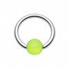 UV Acrylic Ball Top Captive Bead Ring-WildKlass Jewelry