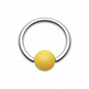 Neon Acrylic Ball Top Captive Bead Ring-WildKlass Jewelry