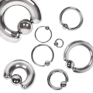 316L Surgical Steel WildKlass Captive Bead Ring-WildKlass Jewelry