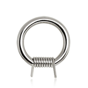 316L Surgical Steel Wire Circular Ring-WildKlass Jewelry