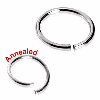 316L Surgical Steel Annealed Seamless Ring-WildKlass Jewelry