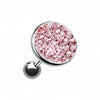 Multi-Sprinkle Dot Multi-Gem Round Cartilage Tragus Earring-WildKlass Jewelry
