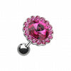 Studded Gem Unity Crystal Cartilage Tragus Earring-WildKlass Jewelry