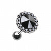 Studded Gem Unity Crystal Cartilage Tragus Earring-WildKlass Jewelry