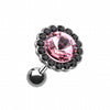 Studded Gem Crystal Cartilage Tragus Earring-WildKlass Jewelry
