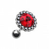 Studded Gem Crystal Cartilage Tragus Earring-WildKlass Jewelry