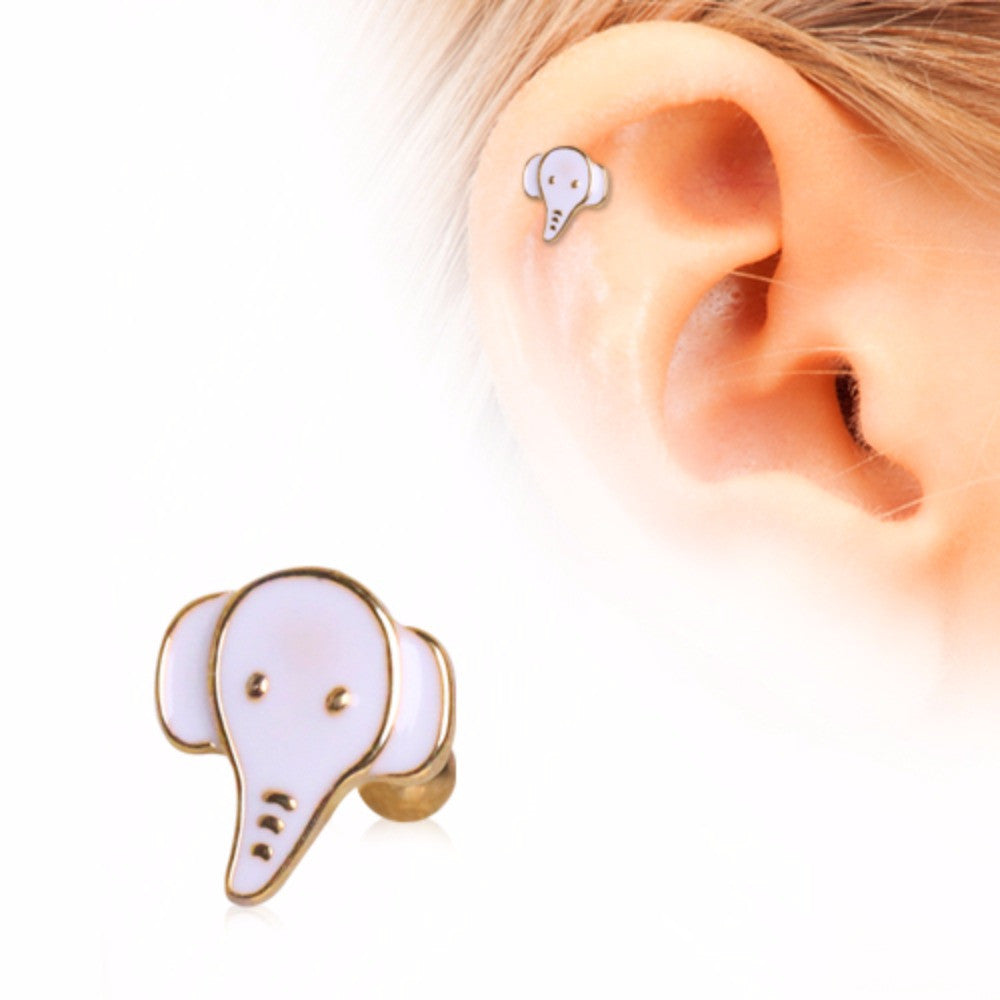 Buy Cute Baby Earrings Daily Use One Gram Gold Screw Back Gold Casting Studs