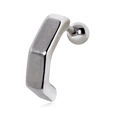 316L Surgical Steel Angular Cartilage Cuff-WildKlass Jewelry