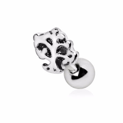 316L Stainless Steel Tree of Life Cartilage Earring-WildKlass Jewelry