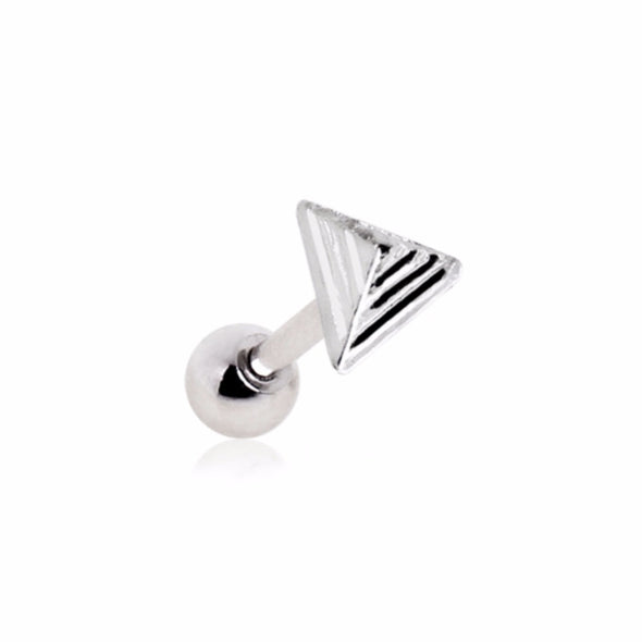 316L Surgical Steel Neo Pyramid Cartilage Earring-WildKlass Jewelry