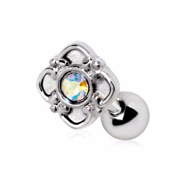 316L Stainless Steel Aurora Flower Cartilage Earring-WildKlass Jewelry