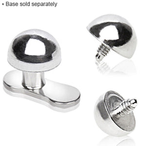 316L Surgical Steel Dome Dermal Top-WildKlass Jewelry