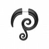 Double Spiral Fake Hanging Taper-WildKlass Jewelry