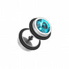 Pointy Crystalline Steel Fake Plug-WildKlass Jewelry
