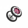 Leopard Gem Rimmed Steel Fake Plug-WildKlass Jewelry