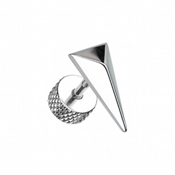 Triangle Force Steel Fake Plug-WildKlass Jewelry