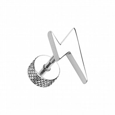 Lightning Rod Steel Fake Plug-WildKlass Jewelry