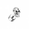 Luster Skull Steel Fake Plug-WildKlass Jewelry