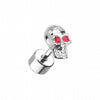 Luster Skull Steel Fake Plug-WildKlass Jewelry