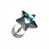 Sparkle Star Gem Steel Fake Plug-WildKlass Jewelry