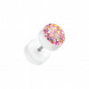 Multi-Sprinkle Dot Multi Gem White UV Fake Plug-WildKlass Jewelry