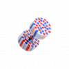 Coco Dots Acrylic Fake Plug-WildKlass Jewelry