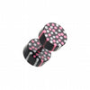 Coco Dots Acrylic Fake Plug-WildKlass Jewelry