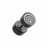 Swirl Circles Solid Acrylic Fake Plug-WildKlass Jewelry