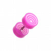 Swirl Circles Solid Acrylic Fake Plug-WildKlass Jewelry