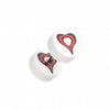 Retro Heart UV Acrylic Fake Plug-WildKlass Jewelry