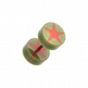 Psych Star UV Acrylic Fake Plug-WildKlass Jewelry