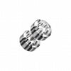 Pin Stripe UV Acrylic Fake Plug-WildKlass Jewelry