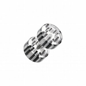 Pin Stripe UV Acrylic Fake Plug-WildKlass Jewelry