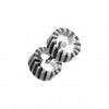 Pinwheel Stripe UV Acrylic Fake Plug-WildKlass Jewelry