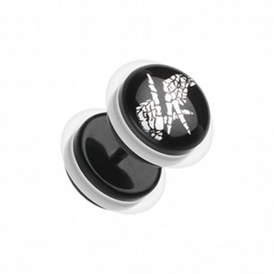 Rep'in LA Acrylic Fake Plug with O-Rings-WildKlass Jewelry