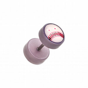 Shark Attack Acrylic Fake Plug-WildKlass Jewelry