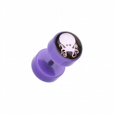 Alien Octopus Acrylic Fake Plug-WildKlass Jewelry