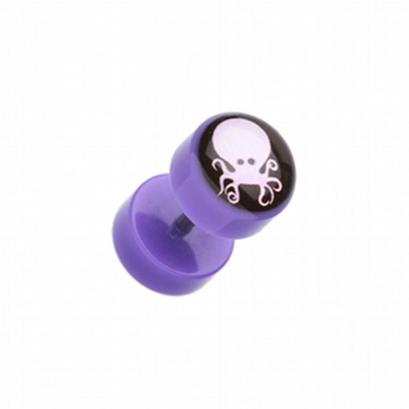 Alien Octopus Acrylic Fake Plug-WildKlass Jewelry