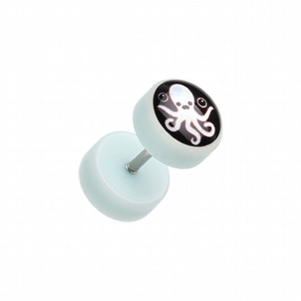 Ozzy the Octopus Acrylic Fake Plug-WildKlass Jewelry
