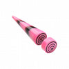 Swirl Circles Solid Acrylic Fake Taper-WildKlass Jewelry