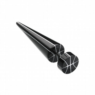 Basketball UV Acrylic Fake Taper-WildKlass Jewelry
