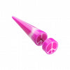 Peace Retro UV Acrylic Fake Taper-WildKlass Jewelry