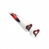Retro Heart UV Acrylic Fake Taper-WildKlass Jewelry